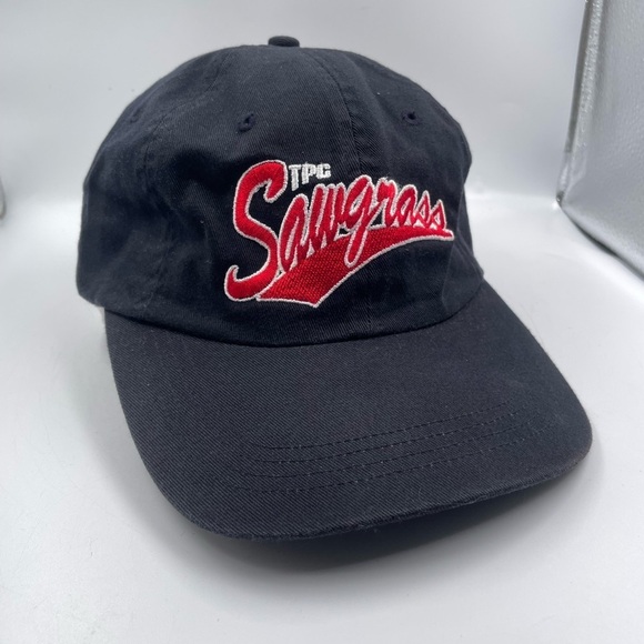 PGA TOUR The Sawgrass The Players Championship adjustable Black Baseball Hat Cap - Picture 6 of 10